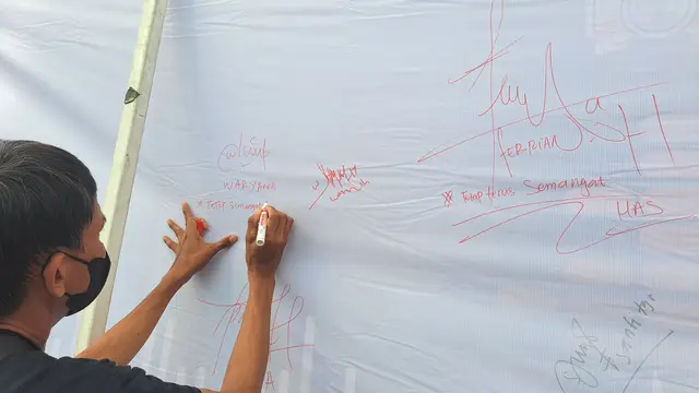 Dukungan untuk orang dengan HIV/AIDS (Foto: Pramita)