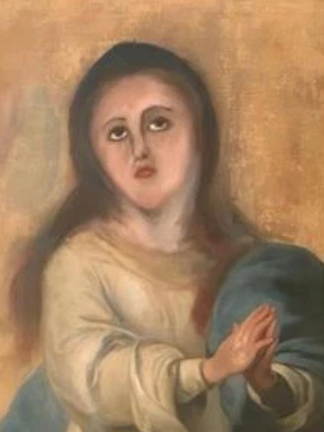 Bayar Rp 19 Juta Buat Perbaiki Lukisan Berharga, Hasilnya Malah Jadi Jelek