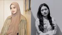 Inara Rusli merubah penampilan dengan melepas cadar dan Nathalie Holscher memilih melepas hijab setelah bercerai. (Liputan6.com/Instagram)