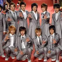 Demam boyband Korea memang sudah mendunia, salah satunya Super Junior. (AFP/Bintang.com)