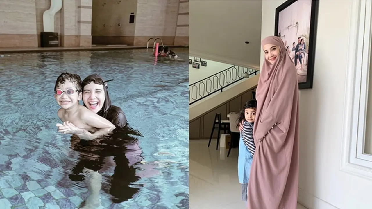 Bak Anak Kandung, Ini 5 Potret Hangat Zaskia dan Anak Shireen Sungkar (Stok)