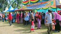Pasar Mitra Tani ini untuk memastikan bahwa ketersediaan 12 bahan pangan pokok di Riau dalam kondisi aman/Istimewa.