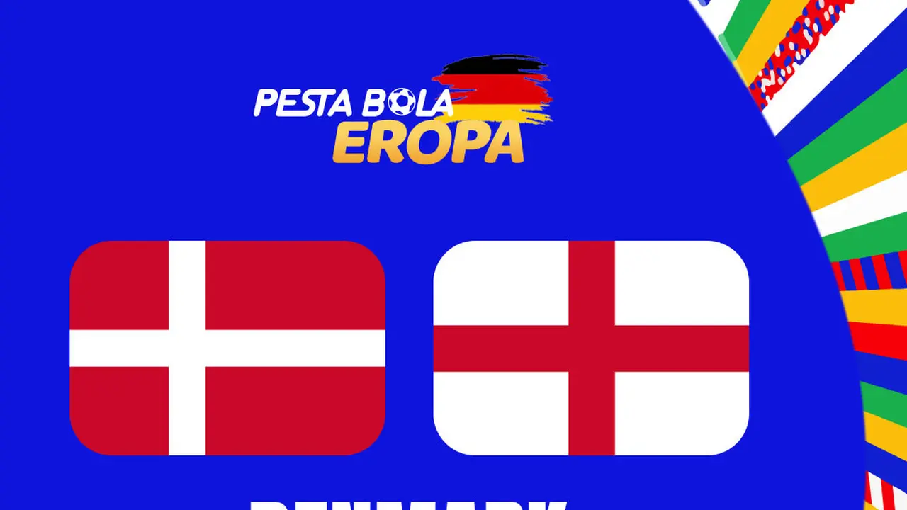 Euro 2024 - Denmark Vs Inggris