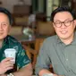 Penasihat Baru di East Ventures, Triawan Munaf (Kiri) dan Co-founder & Managing Partner di East Ventures Willson Cuaca (Kanan). Kredit: East Ventures