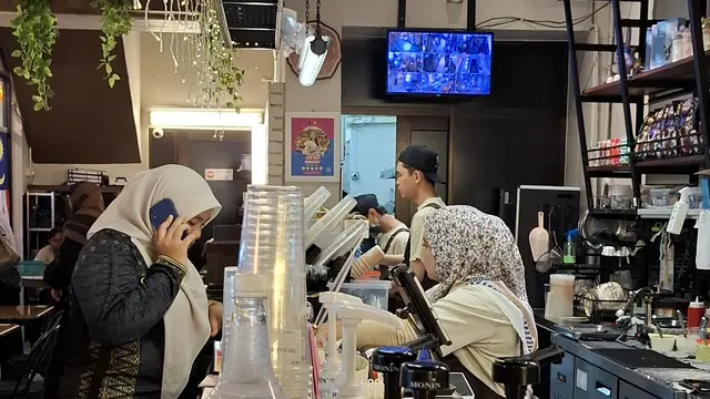 Kafe di Gerbang Malam Ipoh Malaysia