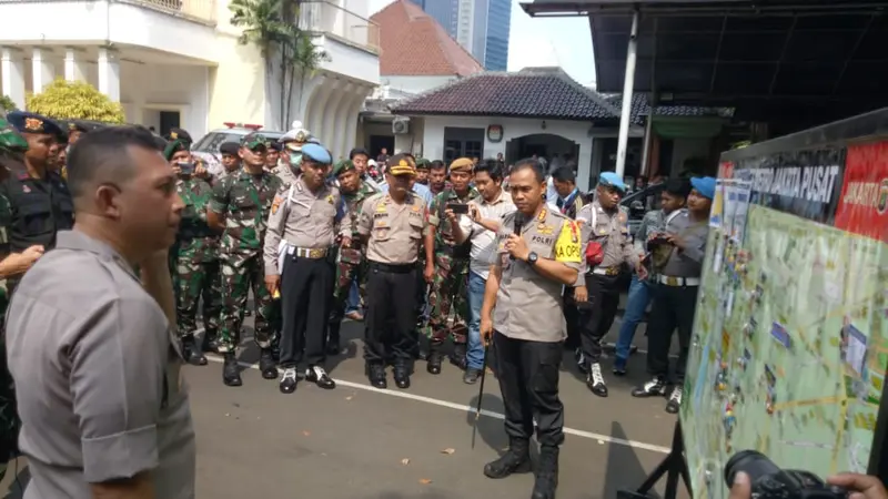 Massa FUI Akan Geruduk KPU, Polisi Turunkan Ribuan Personel