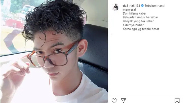 Rizki 2R (Foto: Instagram/@da_rizki123)