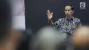 Presiden Joko Widodo saat dialog ekonomi dengan para pelaku pasar modal di BEI, Jakarta, Selasa (4/7). Dalam dialog tersebut, Jokowi meyakinkan para pelaku pasar modal akan investasi di Indonesia yang tumbuh sangat bagus. (Liputan6.com/Angga Yuniar)