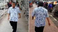 Menteri Nuh: Jalan Kaki ke Kantor Bukan Pertama Kali