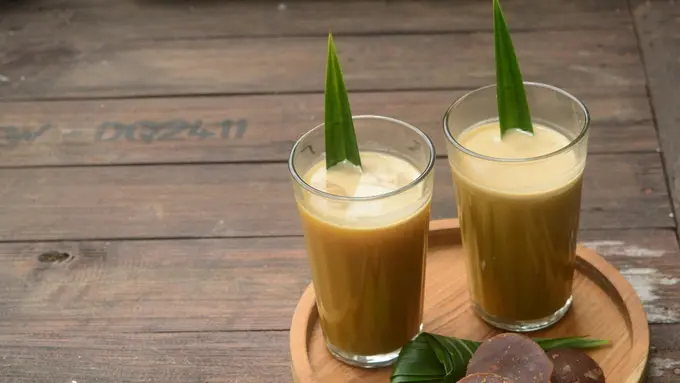 minuman bajigur jahe susu gula merah