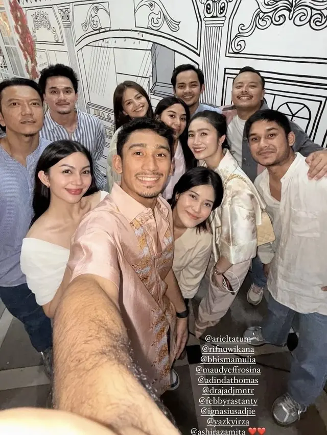 Ariel Tatum saat hadir Ulang Tahun Marini Zumarnis.