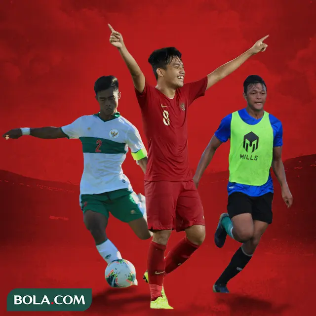 Timnas Indonesia - Pratama Arhan, Witan Sulaeman, Saddam Gaffar
