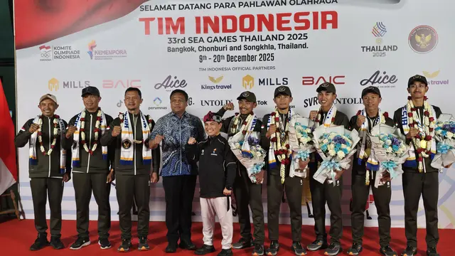 Tim balap sepeda road Indonesia kembali ke tanah air