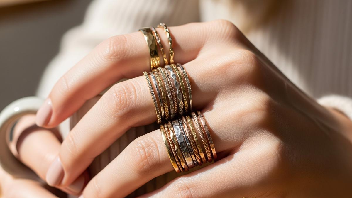 7 Tips Pilih Stacking Ring agar Tampilan Tangan Terlihat Lebih Jenjang