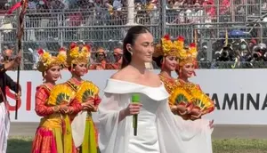 Agnez Mo Bikin Merinding Lewat Indonesia Raya di Mandalika