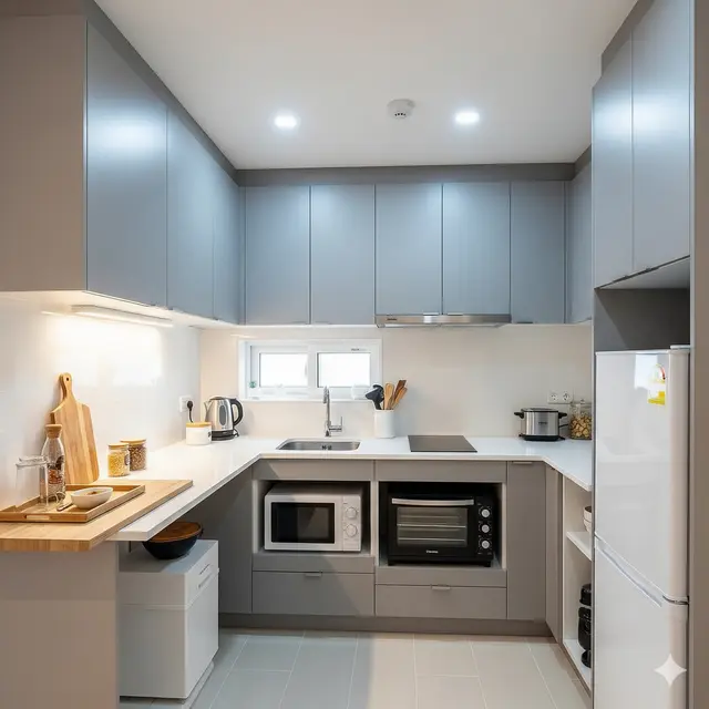 Inspirasi Dapur Sederhana di Rumah Tipe 36 Lahan Kecil Terbaru 2025. Gemini