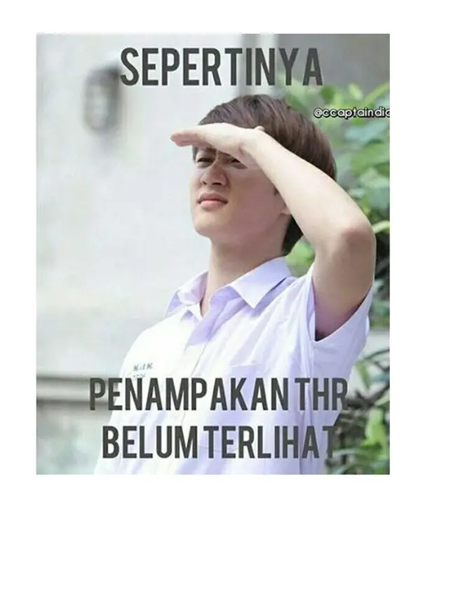 8 Meme Kocak Tunggu THR Idul Fitri Ini Bikin Senyum Sendiri
