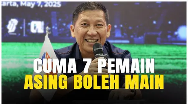 PT Liga Indonesia Baru (PT LIB) resmi mengumumkan perubahan regulasi pemain asing untuk BRI Super League musim 2025/2026! Jika sebelumnya klub bisa memainkan 8 dari 11 pemain asing di daftar susunan pemain (DSP), sekarang hanya 9 yang boleh masuk lin...