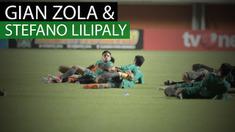 Berita video momen keakraban Gian Zola dengan Stefano Lilipaly saat Timnas Indonesia berlatih di Stadion Maguwoharjo, Minggu (11/6/2017).