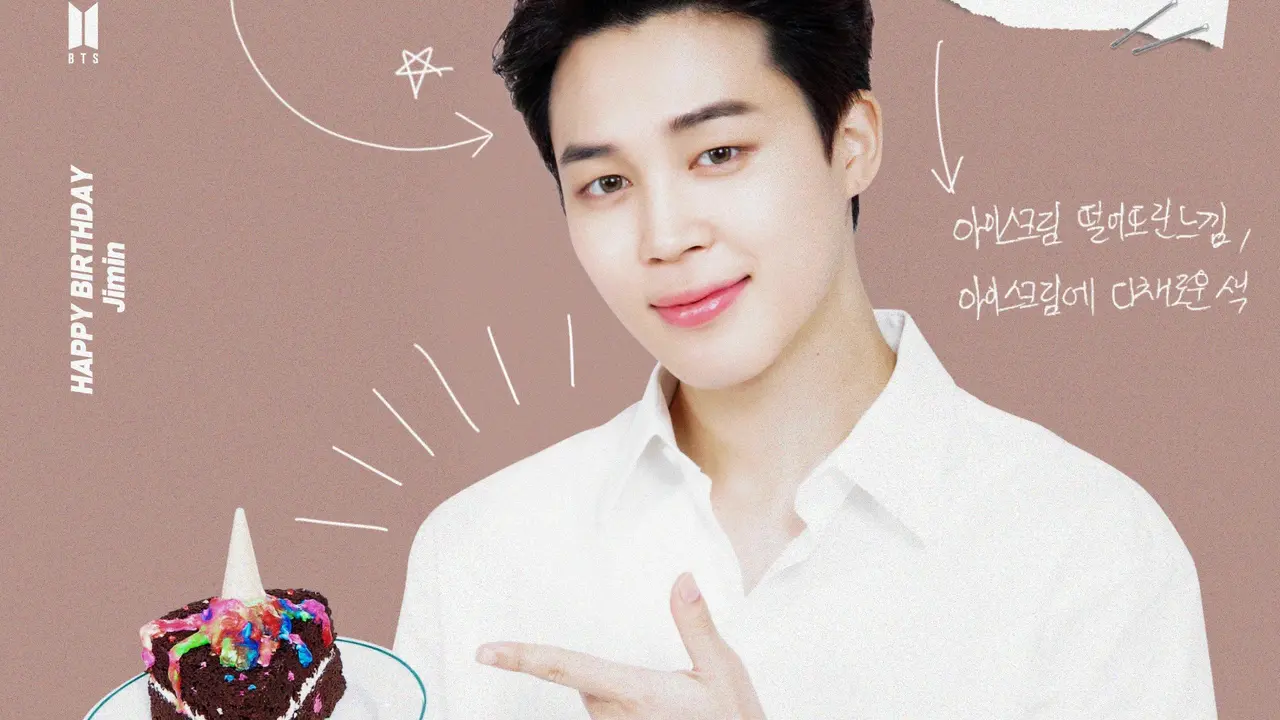 Jimin BTS ultah. (Foto: Twitter/ bts_bighit)