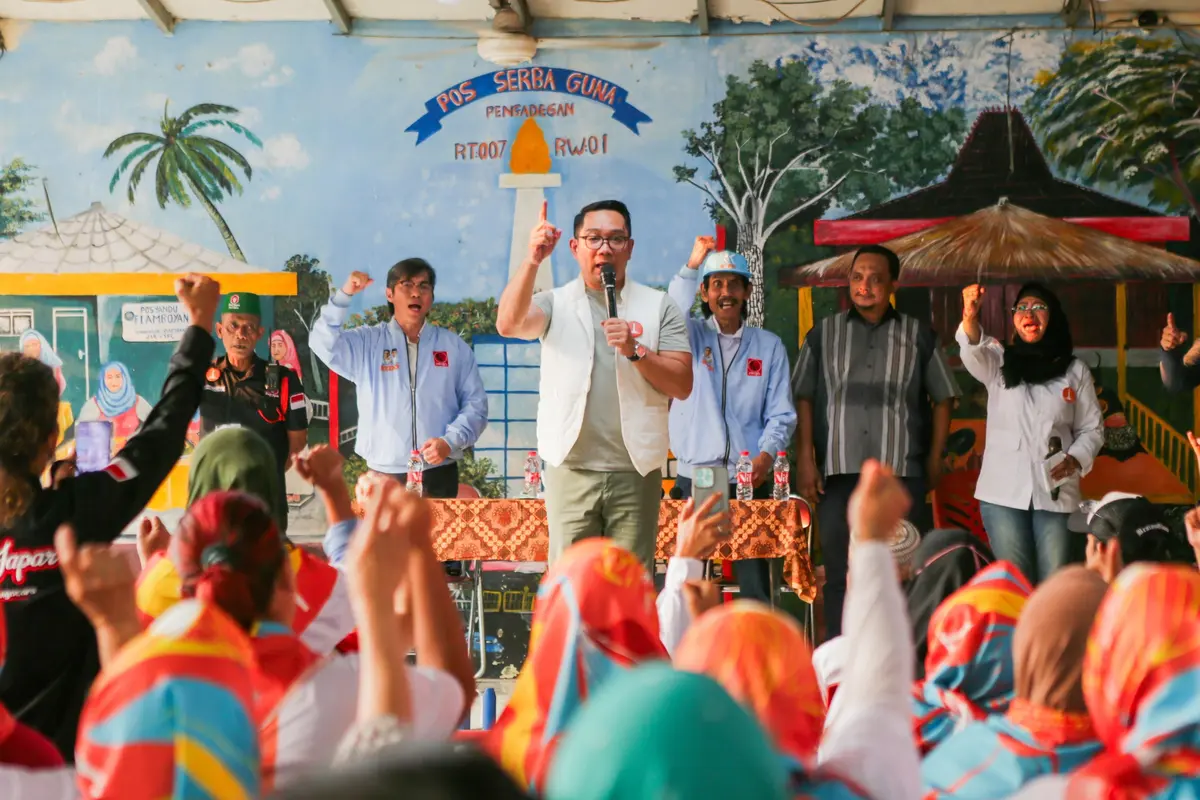 Calon Gubernur Jakarta nomor urut 1, Ridwan Kamil.
