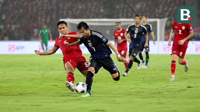 Timnas Indonesia vs Timnas Jepang Kualifikasi Piala Dunia 2026