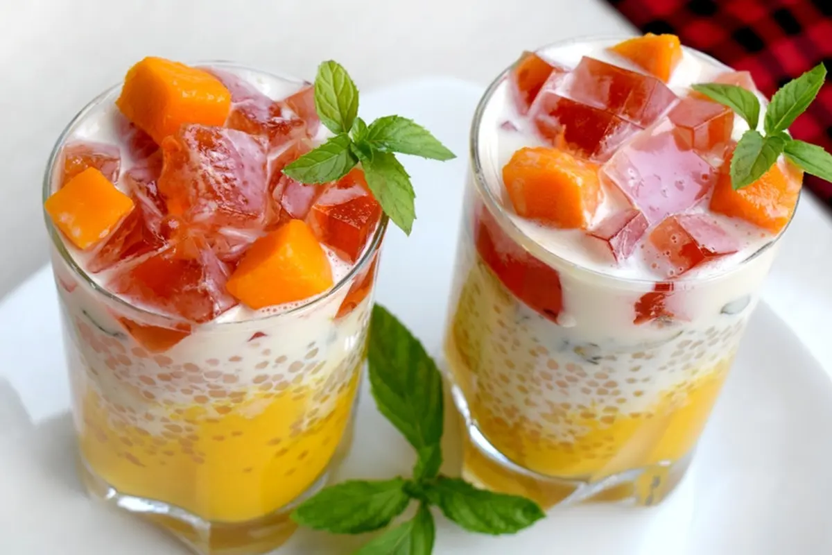resep pudding sago