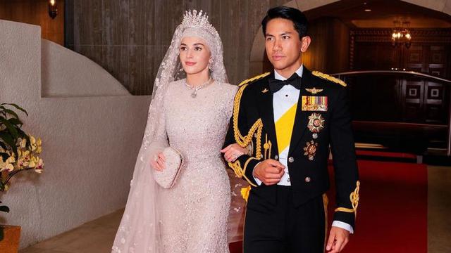 Royal Wedding Pangeran Mateen-Anisha Rosnah dari Brunei Darussalam. [@tmski]