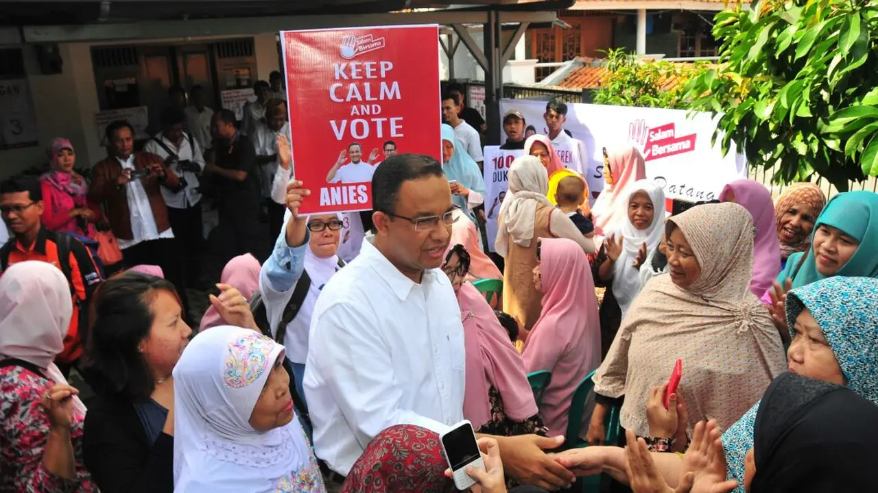 Anies Baswedan di Pondok Pinang