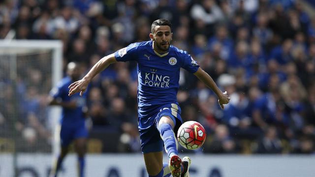 Gelandang Leicester City, Riyad Mahrez