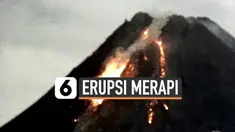 Gunung Merapi masih menunjukan aktivitas vulkanik. Kamis (4/3) malam puluhan luncuran lava pijar dan awan panas terekam kamera pemantau.