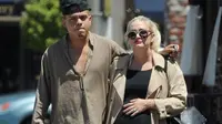 Ashlee Simpson bersama Evan Ross (dailymail)