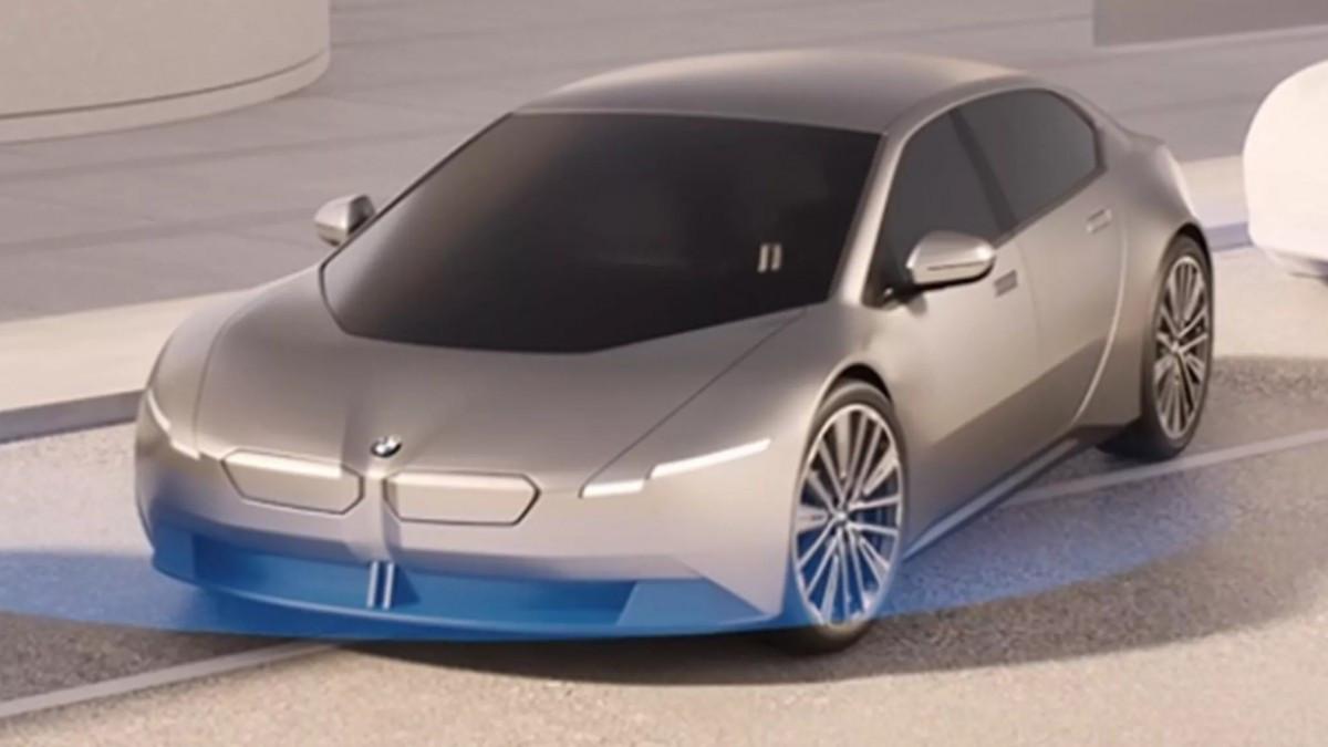 BMW Tak Sengaja Bocorkan Sedan Listrik Barunya
