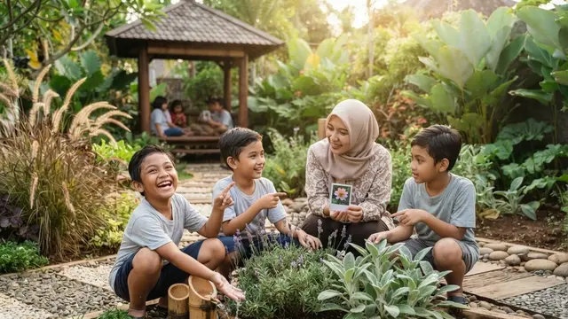 Manfaat Sensory Garden untuk Autisme