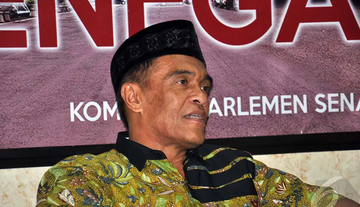 Menurut Wakil Ketua DPD RI, Laode Ida, DPD RI tetap mendukung Pilkada secara langsung oleh rakyat, Jakarta, Rabu (10/9/2014) (Liputan6.com/Miftahul Hayat)