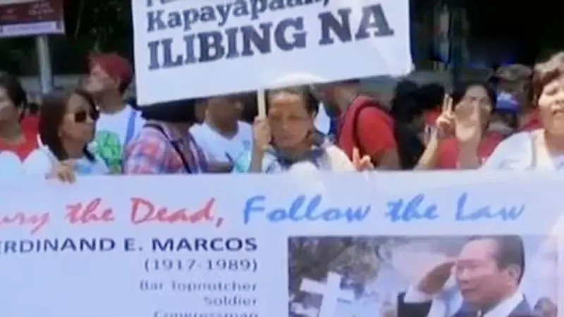 Penolakan Pemakaman Ferdinand Marcos