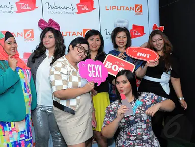 Women's Talk Liputan6.com kali ini membahas seputar kehidupan wanita plus size, Jakarta, (24/9/14). (Liputan6.com/Faisal R Syam)