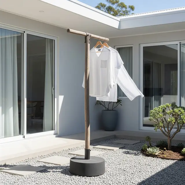 Model Jemuran Tempo Dulu yang Masih Cocok untuk Rumah Minimalis Saat Ini (Gemini AI)
