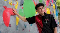 Eksklusif! Komentar Veddriq Leonardo Setelah Sabet Medali Emas di World Climbing Chamonix 2026