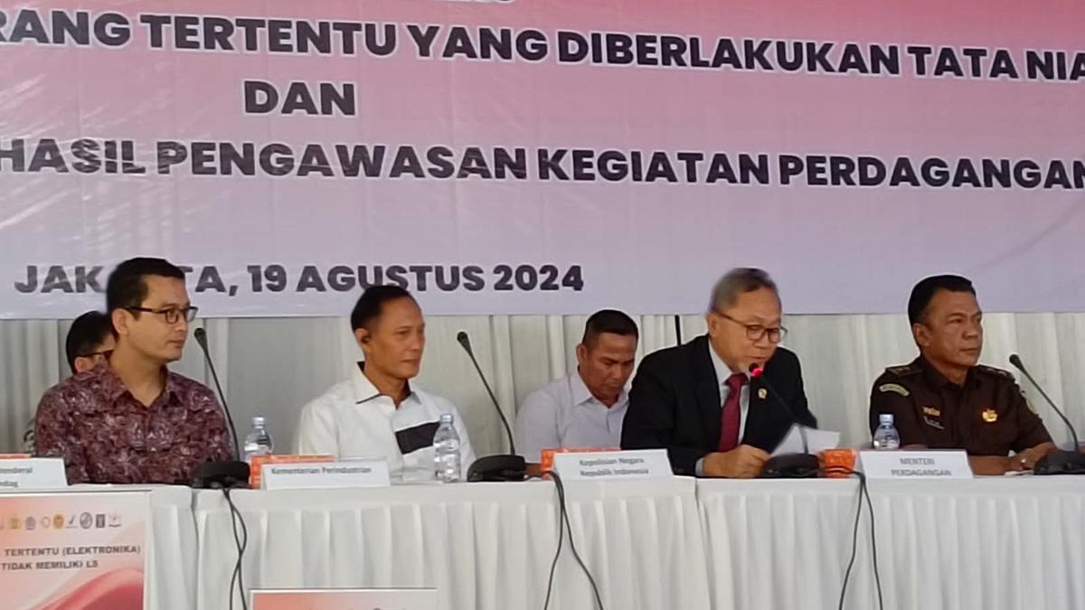 Mendag Bakar Barang Impor Ilegal, Nilainya Rp 20,2 Miliar Berita Viral Hari Ini Jumat 13 September 2024