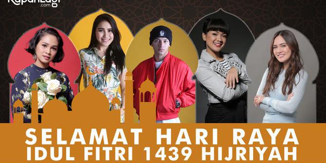 VIDEO: Ucapan Selamat Idul Fitri dari Selebritas Indonesia