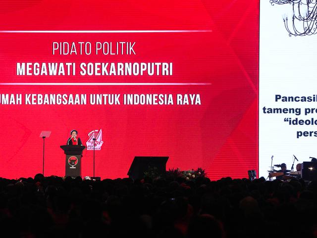 Pidato Lengkap Megawati Soekarnoputri Dalam Hut Pdip News Liputan6 Com