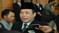 Taufik, usai memimpin rapat Paripurna di Gedung DPR RI, Senayan, Jakarta, Kamis (24/5/2018).