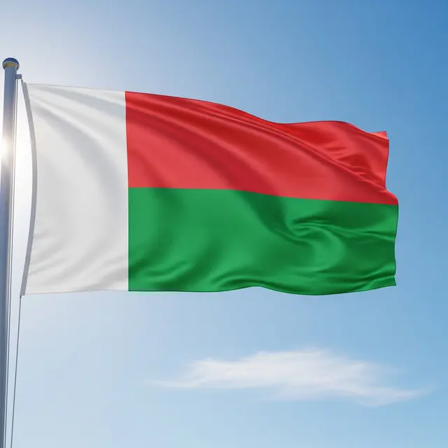 Bendera Madagaskar (AI Generated)