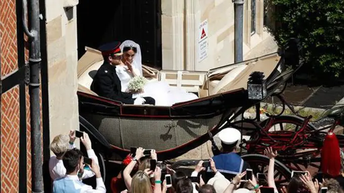 Pangeran Harry dan Meghan Markle./Copyright Odang ANDERSEN/AFP/POO