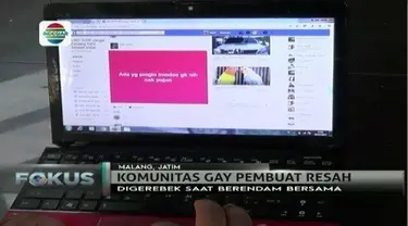 Warga Kota Batu, Jawa Timur, resah dengan grup Facebook gay yang kerap memposting foto dan video berhubungan sesama jenis.