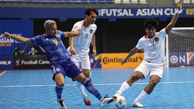 Foto: Syauqi Saud Si Paling Sportif di Piala Asia Futsal 2022