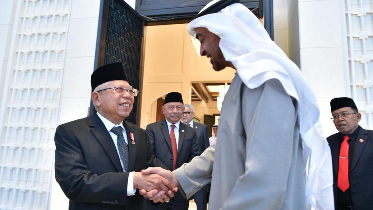 Bertemu Presiden PEA, Ma’ruf Amin Bahas Pembangunan School of Future Studies