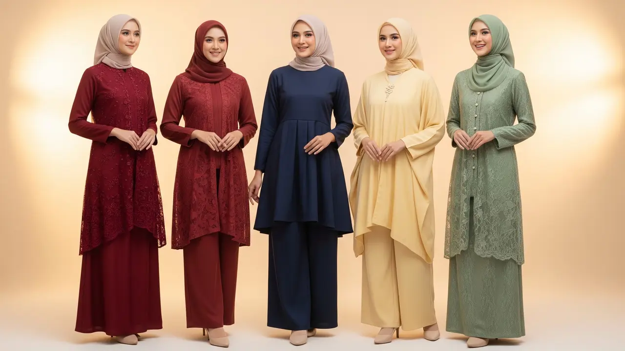 Warna Baju Lebaran 2026, Elegan Minimalis hingga Modern Berani
