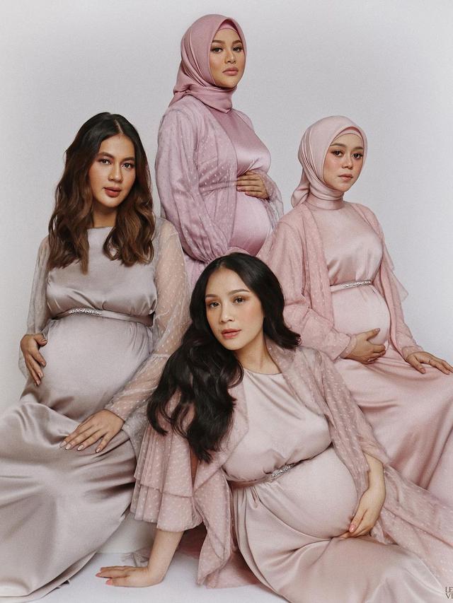 6 Potret Maternity Shoot Lesty Kejora dengan Ragam Tema, Aura Bumil Kian Terpancar